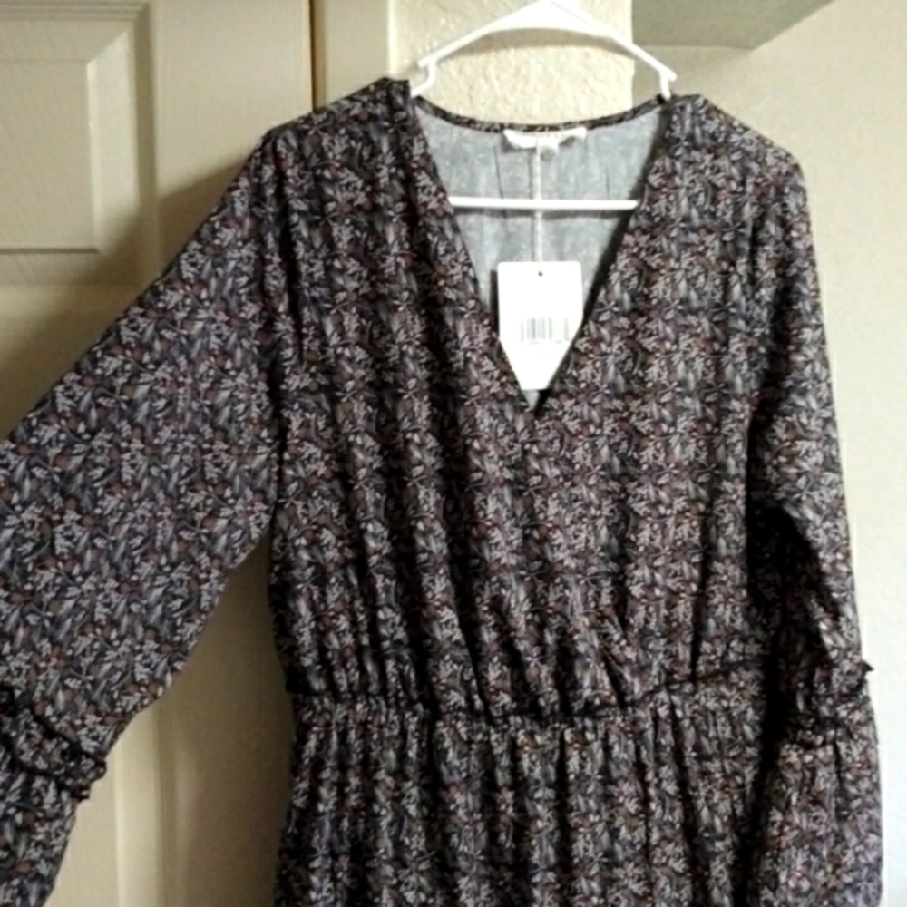 Multi tier midi dress